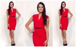 Verwelkom uw gasten met flair: Hostess Lady in Red. Stijl, warmte en professionaliteit voor uw evenement. Thema Rood.