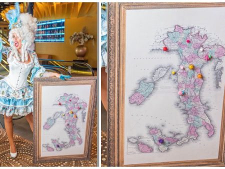 Ontdek Italië met onze Italië Girls Modellen! Interactief raadspel voor events en beurzen. Puzzel en raad in welke stad ze zijn.