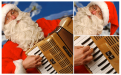 Breng de ultieme kerstsfeer naar uw evenement met de zingende Kerstman en zijn accordeon! Deze unieke kerstact vult de ruimte direct met bekende kerstliedjes en vrolijke, feestelijke melodieën. Of u nu kiest voor een solo-optreden of een muzikaal duo, deze live muziek zorgt voor een onvergetelijke beleving. Boek deze sfeervolle kerstentertainment voor uw kerstmarkt, bedrijfsfeest of winkelcentrum. De interactieve optredens creëren overal een warme ambiance die jong en oud zal betoveren. Reserveer deze muzikale Kerstman nu en verzeker uw gasten van een hartverwarmend kerstfeest vol gezelligheid!