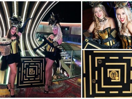 Betreed het labyrint avontuur met Labyrint Girls Modellen: uitdagende teamwork ervaring. Flexibel entertainment voor events en beurzen. Durf jij het aan?