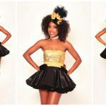 Golden Black Girls: Voeg klasse en flair toe aan uw evenement met Special Modellen die gasten verwelkomen en producten sprankelend promoten.