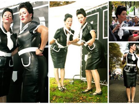 Meesteressen in Das-Knopen. Stropdassen Lady's Animatie Act voor Unieke Ervaringen. Boek nu voor Verfijnd Entertainment!