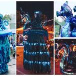 Betoverende Dansende Zeepaardjes Steltenlopers. Zee-geïnspireerde Magie. Boek Nu voor Een Onvergetelijke Beleving!