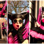 Betoverende Pink & Spannend Steltenlopers: Onverwachts avontuur vol roze magie! Perfect voor evenementen. Boek nu en laat verwachtingen achter je!