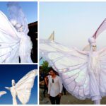 Ervaar de betovering van Witte Vlinders Steltenlopers: elegante steltlopers voor elk evenement. Boek nu voor onvergetelijk entertainment!