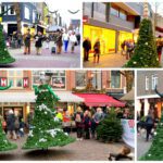 Magische Kerstbomen Steltenlopers: Betovering voor uw evenement! Breng de feestelijke sfeer tot leven met deze betoverende act.