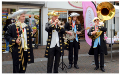 Boek het Markiezen Dixieland Looporkest voor een onvergetelijk evenement. Breed repertoire, flexibele bezetting. Swingend of ontspannen, het perfecte geluid voor uw feest!
