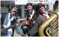 Muzikale Vliegeniers brengen hemelse klanken over vliegen, vlinders en meer. Boek nu voor een betoverende reis op jouw evenement!