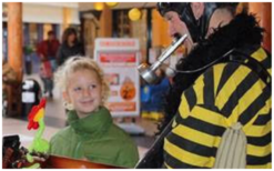 Ontdek de magie van de Muzikale Bij: betoverend entertainment voor elk evenement! Boek nu en geniet van unieke muzikale avonturen.