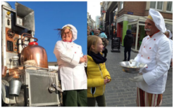 Sinterklaas betovering: Ontdek de Vrolijke Pepernoten Machine - Perfect voor je evenement! Geniet van versgebakken lekkernijen en magische momenten.