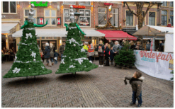 Kerstboom Steltenlopers brengen feestelijke lichtjes, winterse magie en vrolijke kerstsfeer naar elk evenement. Perfect voor winkelcentra, festivals, ontvangst en kinderentertainment. Een unieke kerstbeleving!