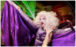 Purple & Green Steltenlopers: Dynamisch, veelzijdig entertainment voor elk evenement. Flyers, dans en nachtelijke flair! Boek nu voor een onvergetelijke ervaring