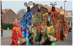 Ervaar betoverende Afrikaanse dans met Antilopen Steltenlopers. Natuur, cultuur, en interactie komen samen in dit unieke schouwspel!