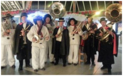 Boek het Dickens Dixieland Looporkest voor een onvergetelijk evenement. Breed repertoire, flexibele bezetting. Swingend of ontspannen, het perfecte geluid voor uw feest!