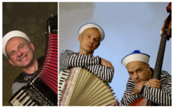 Beleef Nederlandse gezelligheid met de Muzikale Zingende Matrozen! Solo of duo, Amsterdamse, Rotterdamse en Zeemansliedjes in veelzijdige tonen. Boek nu! 🎶