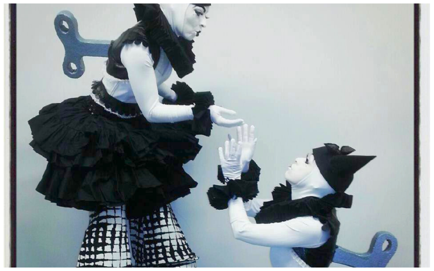 Cirque Black & White Steltenlopers brengen elegantie, contrast en sierlijke beweging naar elk event. Een stijlvol visueel spektakel, perfect voor festivals, ontvangst en winkelcentra in zwart-wit thema.