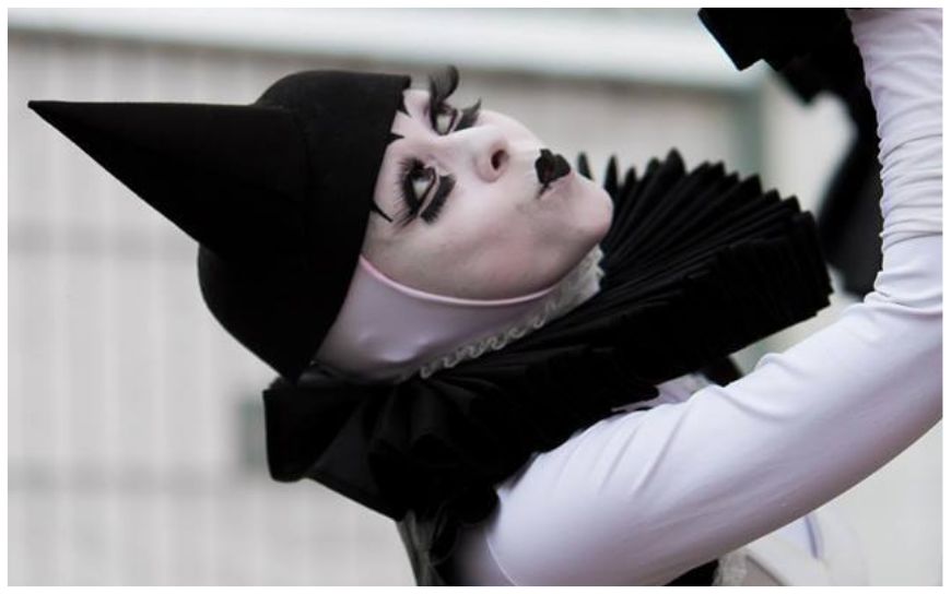 Cirque Black & White Steltenlopers brengen elegantie, contrast en sierlijke beweging naar elk event. Een stijlvol visueel spektakel, perfect voor festivals, ontvangst en winkelcentra in zwart-wit thema.