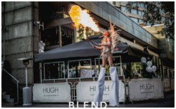 Beleef vuurspektakel op stelten! Onze Vuur Steltenlopers brengen een dynamische show met diverse vuurtools. Aanpasbaar aan elk event.