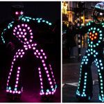 Boek de LED Prins Steltenloper voor een futuristisch lichtspektakel op jouw evenement. Interactieve steltloper met LED-lichten en WOW-factor!