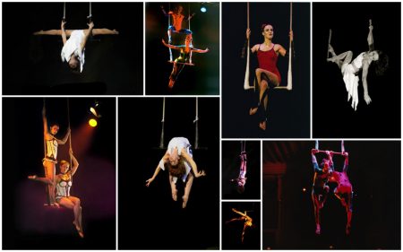 Beleef magische luchtacrobatiek met de Trapeze Act: betoverende bewegingen en samenwerking in een visueel spektakel!