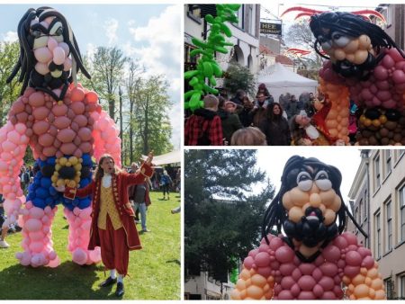 Beleef de Magie: Mega Vriendelijke Reus in betoverend straattheater! 🎈🌟 Interactief, avontuurlijk en onvergetelijk voor jong en oud. Mis het niet! #Straattheater #BallonnenKunst