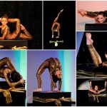 "Ontdek Out of The Box Acrobatiek: betoverende grondacrobatiek voor elk evenement! Boek nu voor een onvergetelijke show vol kracht en elegantie. 🎪🤸‍♀️