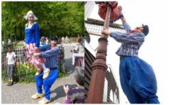 Boek de Boeren Acrobaten voor spectaculaire interactieve shows met Hollandse flair. Flexibel entertainment, perfect voor elk evenement!