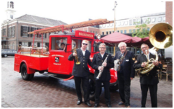 Boek het Brandweer Dixieland Looporkest voor een onvergetelijk evenement. Breed repertoire, flexibele bezetting. Swingend of ontspannen, het perfecte geluid voor uw feest!