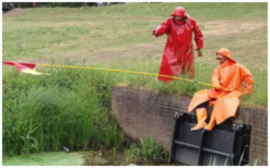 Ervaar de magie van de Grote Regenjassen Animatie Act - kleurrijk, nautisch entertainment voor elk evenement! Boek nu voor betovering op zee!