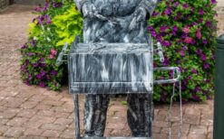 Verrassende Chef Levend Standbeeld huren? Interactieve barbecue act voor festival, beurs of jubileum. Culinaire animatie vol humor, geurbeleving en publieksinteractie.