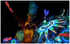 Boek Circus Straat Parade by Night voor spectaculair LED-circus entertainment. Met jongleurs, steltenlopers en livemuziek. Perfect voor festivals, winkelcentra en avondevents!