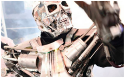 LED Robot Sensatie: Meesterlijke bewegingen, adembenemende verlichting en confetti-magie voor een onvergetelijk evenement!