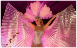 Dansende Diamond Girls Steltenlopers: Glitter, glamour en spektakel! ✨ Deze sprankelende steltenlopers brengen feestelijke energie en elegantie naar elk evenement. Met hun indrukwekkende dansmoves en speelse interactie zorgen ze voor een onvergetelijke ervaring. Ze laten het publiek stralen en creëren een bruisende sfeer! Of het nu een festival, beurs, bruiloft of themafeest is, de Diamond Girls passen zich moeiteloos aan. Met thema’s zoals Brazilië en Las Vegas voegen ze extra glamour toe. Boek nu en geef jouw evenement een schitterende en feestelijke touch!