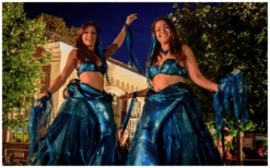 Zeemeerminnen Steltenlopers brengen sprookjesachtige zee-magie, elegantie en interactie naar elk event. Perfect voor festivals, kinderentertainment, ontvangst en winkelcentra. Een betoverende, fotogenieke act.