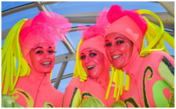 Boek Fluor Steltenlopers voor magisch en fluorescerend entertainment. Perfect voor festivals, night events en blacklight feesten. Kleurrijk, mysterieus en opvallend!”
