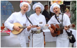 Proef de harmonie van smaak en geluid met De Zingende Muzikale Koks. Boek nu voor culinaire muziek op maat en een smakelijk evenement!