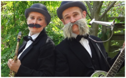 Reis naar de tijd van Laurel en Hardy met het Bijzonder Klassiek Duo! Unieke muzikale act met klarinet, tuba, en hilarische slapstickmelodieën. Boek nu!