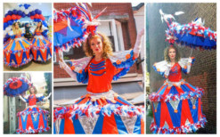 Ervaar de magie van Cirque Holland Steltenlopers! Uniek Hollands tintje met rood-wit-blauwe pracht, zowel met als zonder stelten. Ontdek veelzijdigheid voor diverse evenementen.