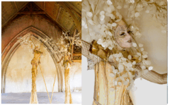 Laat jouw evenement schitteren met de Gouden Bomen Steltenlopers. Boek nu voor een betoverende gouden gloed op jouw speciale dag!