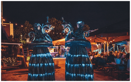 Dansende Zeepaardjes Steltenlopers - Afbeelding 3