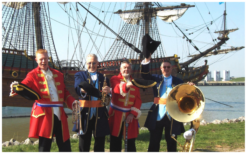 Boek het Zeehelden Dixieland Looporkest voor een onvergetelijk evenement. Breed repertoire, flexibele bezetting. Swingend of ontspannen, het perfecte geluid voor uw feest!