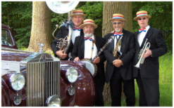 Boek het Zwarte Smoking Dixieland looporkest voor een onvergetelijk evenement. Breed repertoire, flexibele bezetting. Swingend of ontspannen, het perfecte geluid voor uw feest!