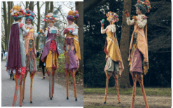 Laat de magie van de Creatieve Zusjes Steltenlopers niet aan je voorbijgaan. Reserveer ze direct voor een betoverende elegantie die jouw evenement verrijkt en onvergetelijk maakt.