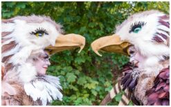 De Legende van de Grote Vogels Steltenlopers: Een betoverend schouwspel! 🦢✨ Lang geleden zwierven deze majestueuze vogels vrij over de aarde. Nu zijn ze zeldzaam, maar op bijzondere evenementen laten ze zich weer zien. Met hun lange benen en sierlijke bewegingen brengen ze een magisch spektakel tot leven! Deze unieke steltenlopers bewegen zich gracieus door het publiek en nemen toeschouwers mee op een reis door de tijd. Hun aanwezigheid voegt elegantie en mystiek toe aan elke gelegenheid. Boek nu en laat je evenement betoveren door deze zeldzame wezens!