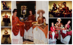 Ervaar koninklijke elegantie met Klassieke Adellijke Tafeldames: mobiele finesse voor culinaire verwennerij. Boek nu voor vorstelijk entertainment!