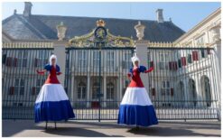 Boek de Rood Wit Blauwe Dames op Stelten voor opvallend Hollandse entertainment. Perfect voor Koningsdag, festivals en winkelcentra. Vrolijk, interactief en onvergetelijk!