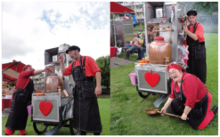 Betover uw gasten met de Hartjes Machine: verse snoephartjes vol liefde. Perfect voor thema-evenementen en speciale gelegenheden. Neem contact op voor beschikbaarheid!