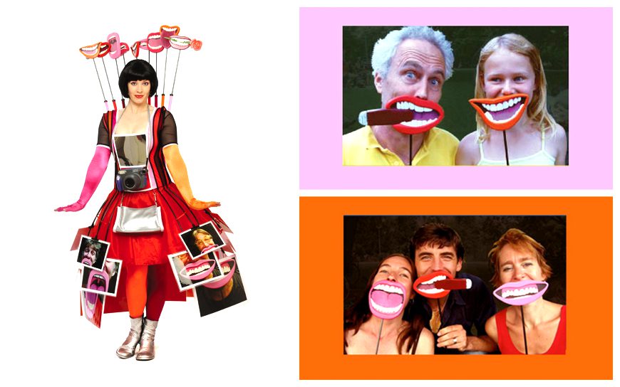 Breng humor naar uw evenement met de Lachende Monden Act! Gasten poseren met 3D-monden voor grappige fotoās, direct afgedrukt met uw gepersonaliseerde boodschap.