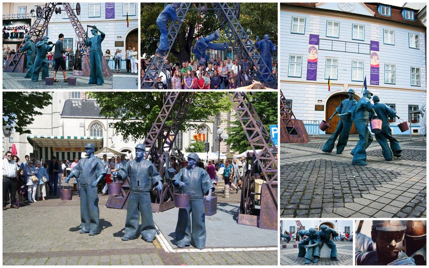 🔥 Spectaculaire Non-Verbale Act! 🔧 Raderen draaien, kettingen schrapen – pure energie en teamwork in een dynamisch decor. Een ode aan arbeid, kracht en perfectie. Perfect als openingsact of ontvangstact en aanpasbaar aan uw wensen. 🎭 Boek nu voor een onvergetelijke ervaring! 🚀