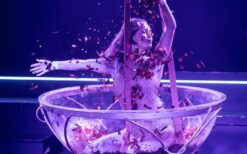 Champagne Glas Burlesque - DAN-6692-013 Mobiele Act Dans Entertainment Dance Act